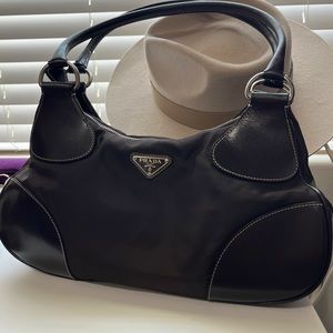 Prada Nylon Bag Brown. Excellent condition.